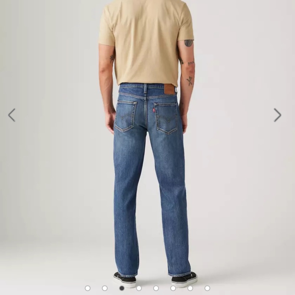 Levi's 514 Blue Straight Jeans Classic Style